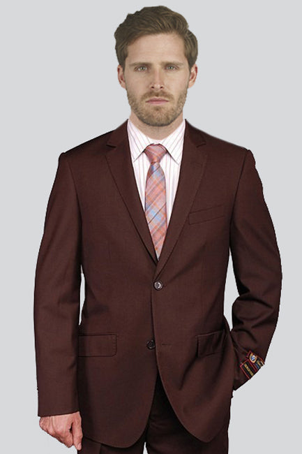 Giorgio Fiorelli Giorgio Fiorelli Solid Brown Suit